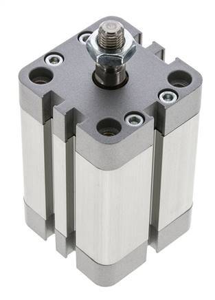 ISO 21287 Compact Double Acting Cylinder 40-40mm - Magnetic - Male Rod