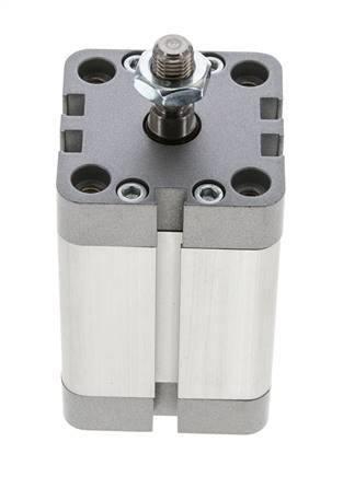 ISO 21287 Compact Double Acting Cylinder 40-40mm - Magnetic - Male Rod