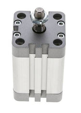 ISO 21287 Compact Double Acting Cylinder 40-40mm - Magnetic - Male Rod