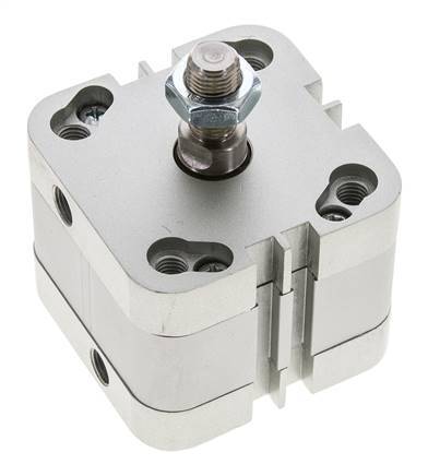 ISO 21287 Compact Double Acting Cylinder 50-10mm - Magnetic - Male Rod