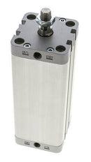 ISO 21287 Compact Double Acting Cylinder 50-125mm - Magnetic - Male Rod
