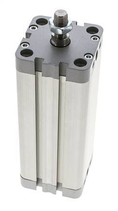 ISO 21287 Compact Double Acting Cylinder 50-125mm - Magnetic - Male Rod