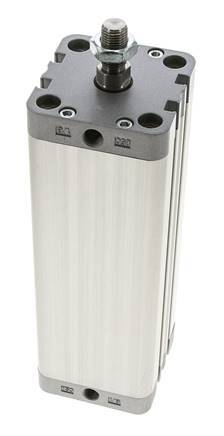 ISO 21287 Compact Double Acting Cylinder 50-150mm - Magnetic - Male Rod