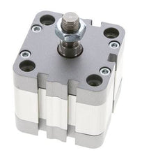 ISO 21287 Compact Double Acting Cylinder 50-15mm - Magnetic - Male Rod