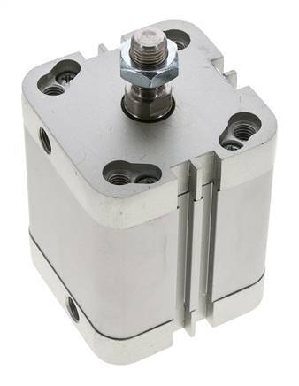 ISO 21287 Compact Double Acting Cylinder 50-40mm - Magnetic - Male Rod