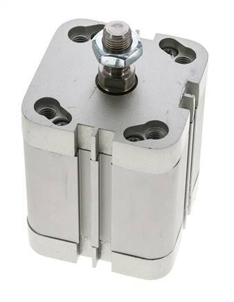 ISO 21287 Compact Double Acting Cylinder 50-40mm - Magnetic - Male Rod