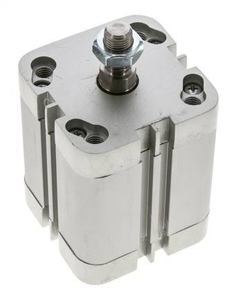 ISO 21287 Compact Double Acting Cylinder 50-40mm - Magnetic - Male Rod