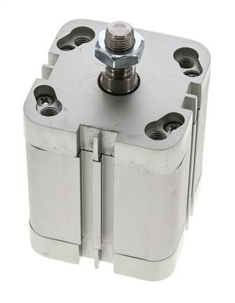 ISO 21287 Compact Double Acting Cylinder 50-40mm - Magnetic - Male Rod