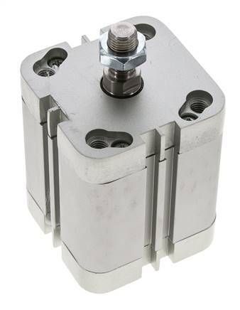 ISO 21287 Compact Double Acting Cylinder 50-40mm - Magnetic - Male Rod