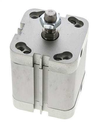 ISO 21287 Compact Double Acting Cylinder 50-40mm - Magnetic - Male Rod