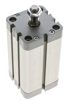 ISO 21287 Compact Double Acting Cylinder 50-80mm - Magnetic - Male Rod