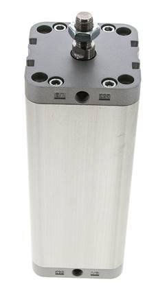 ISO 21287 Compact Double Acting Cylinder 63-15mm - Magnetic - Male Rod
