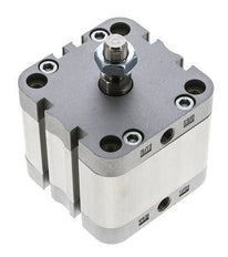 ISO 21287 Compact Double Acting Cylinder 63-20mm - Magnetic - Male Rod