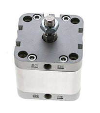 ISO 21287 Compact Double Acting Cylinder 63-20mm - Magnetic - Male Rod
