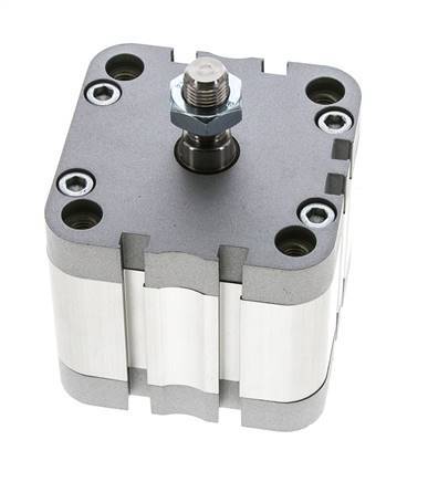 ISO 21287 Compact Double Acting Cylinder 63-20mm - Magnetic - Male Rod