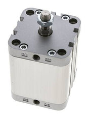 ISO 21287 Compact Double Acting Cylinder 63-50mm - Magnetic - Male Rod