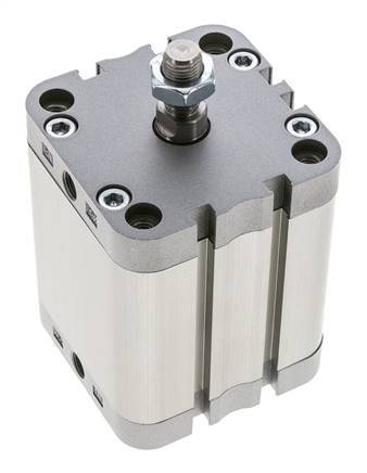 ISO 21287 Compact Double Acting Cylinder 63-50mm - Magnetic - Male Rod