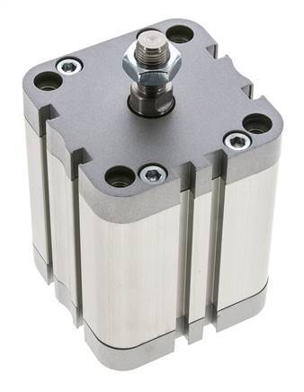 ISO 21287 Compact Double Acting Cylinder 63-50mm - Magnetic - Male Rod