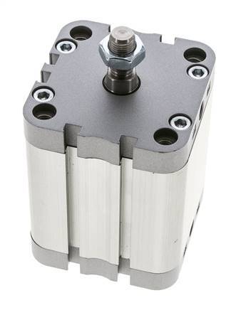 ISO 21287 Compact Double Acting Cylinder 63-50mm - Magnetic - Male Rod