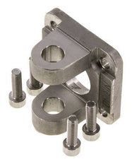 Clevis Female 40 mm ISO 15552 ISO 21287 Stainless steel 316 (1.4401)