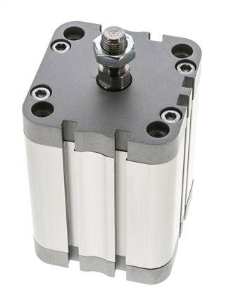 ISO 21287 Compact Double Acting Cylinder 63-60mm - Magnetic - Male Rod