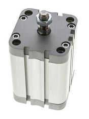 ISO 21287 Compact Double Acting Cylinder 63-60mm - Magnetic - Male Rod