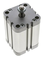 ISO 21287 Compact Double Acting Cylinder 63-60mm - Magnetic - Male Rod