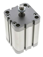 ISO 21287 Compact Double Acting Cylinder 63-60mm - Magnetic - Male Rod