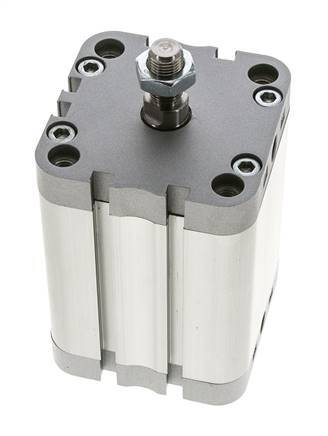 ISO 21287 Compact Double Acting Cylinder 63-60mm - Magnetic - Male Rod