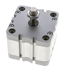 ISO 21287 Compact Double Acting Cylinder 80-25mm - Magnetic - Male Rod
