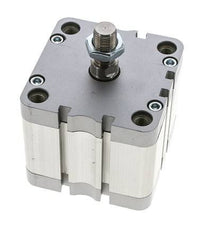 ISO 21287 Compact Double Acting Cylinder 80-30mm - Magnetic - Male Rod