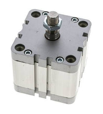 ISO 21287 Compact Double Acting Cylinder 80-30mm - Magnetic - Male Rod