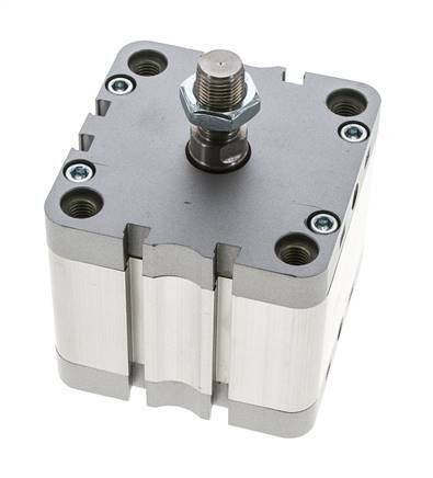ISO 21287 Compact Double Acting Cylinder 80-30mm - Magnetic - Male Rod