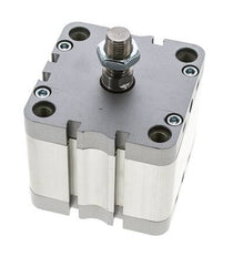 ISO 21287 Compact Double Acting Cylinder 80-30mm - Magnetic - Male Rod