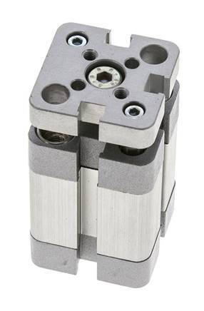 ISO 21287 Compact Double Acting Cylinder 20-15mm - Magnetic - Non-Rotating