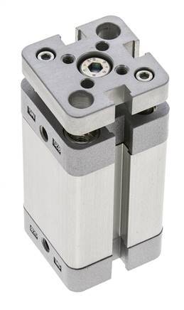 ISO 21287 Compact Double Acting Cylinder 20-30mm - Magnetic - Non-Rotating