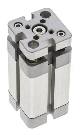 ISO 21287 Compact Double Acting Cylinder 20-30mm - Magnetic - Non-Rotating
