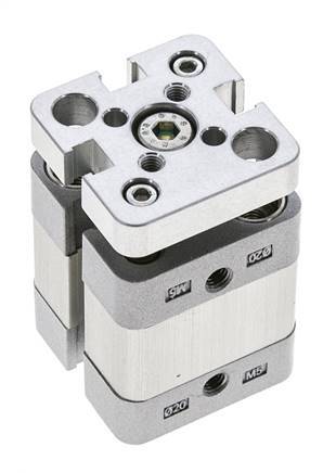 ISO 21287 Compact Double Acting Cylinder 20-5mm - Magnetic - Non-Rotating