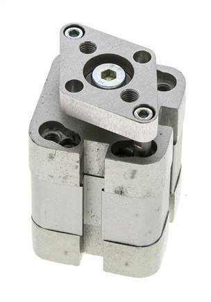 ISO 21287 Compact Double Acting Cylinder 25-10mm - Magnetic - Non-Rotating