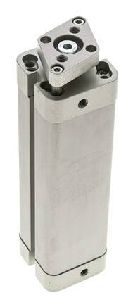 ISO 21287 Compact Double Acting Cylinder 25-100mm - Magnetic - Non-Rotating