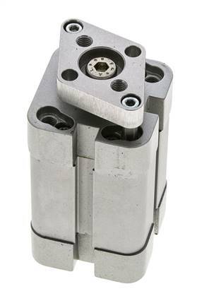 ISO 21287 Compact Double Acting Cylinder 25-25mm - Magnetic - Non-Rotating