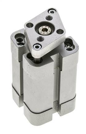 ISO 21287 Compact Double Acting Cylinder 25-25mm - Magnetic - Non-Rotating