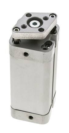 ISO 21287 Compact Double Acting Cylinder 25-60mm - Magnetic - Non-Rotating
