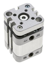 ISO 21287 Compact Double Acting Cylinder 32-10mm - Magnetic - Non-Rotating
