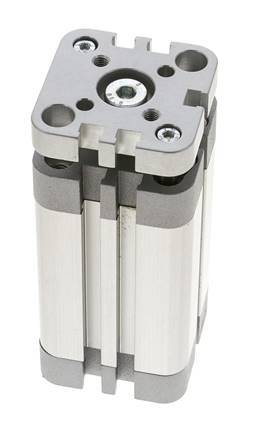 ISO 21287 Compact Double Acting Cylinder 32-50mm - Magnetic - Non-Rotating