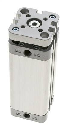 ISO 21287 Compact Double Acting Cylinder 32-80mm - Magnetic - Non-Rotating