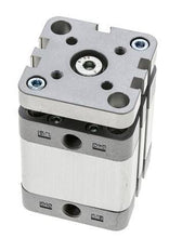 ISO 21287 Compact Double Acting Cylinder 40-20mm - Magnetic - Non-Rotating