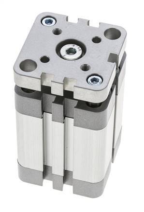 ISO 21287 Compact Double Acting Cylinder 40-30mm - Magnetic - Non-Rotating