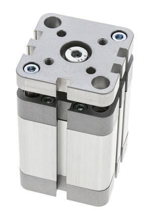 ISO 21287 Compact Double Acting Cylinder 40-30mm - Magnetic - Non-Rotating