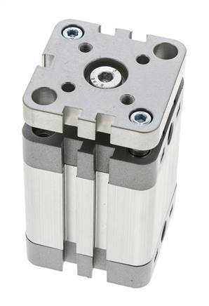 ISO 21287 Compact Double Acting Cylinder 40-30mm - Magnetic - Non-Rotating